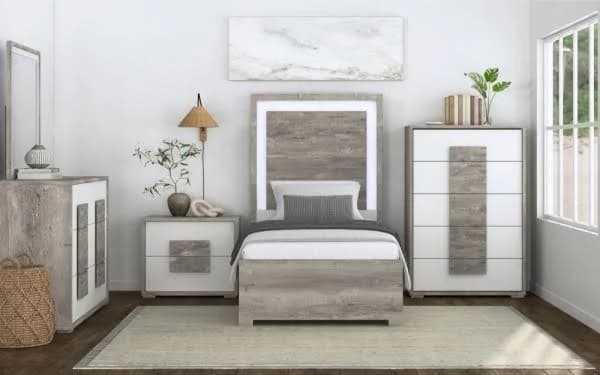 San Matteo Twin Bed Complete