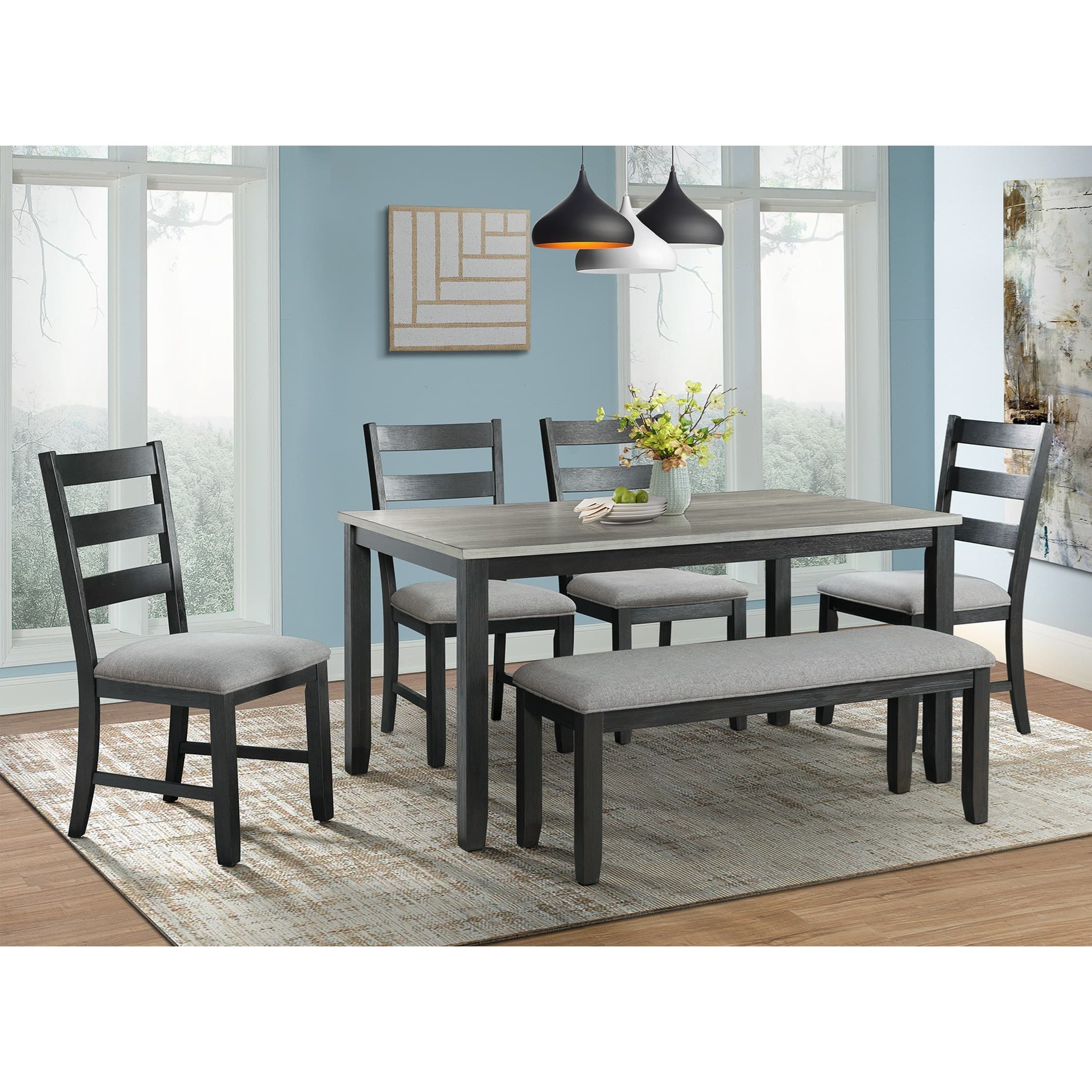 Martin Black Dining 6pc
