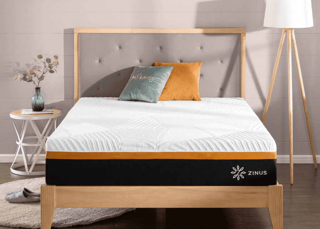 Zinus Orange Full Mattress